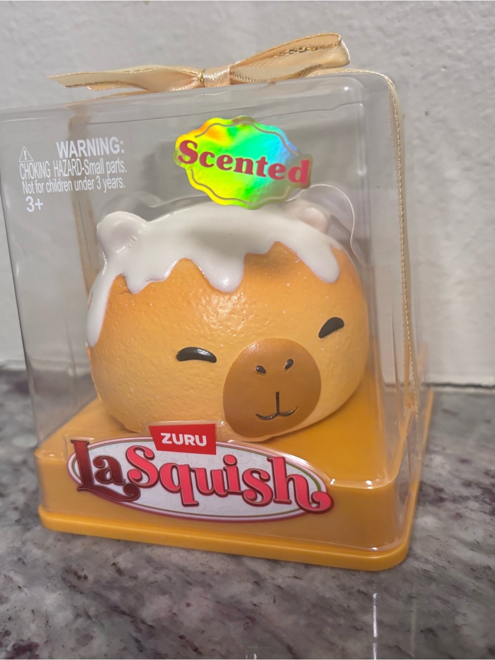 Zuru La Squish Capy Bun Bun Scented Slow Rise Squishy